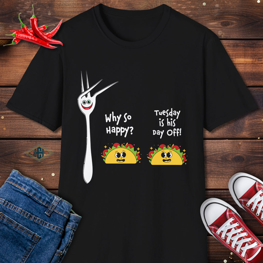 Taco Humor T-Shirt - Unisex