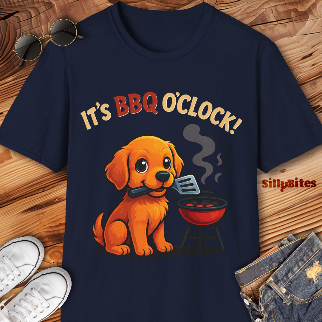 Golden Retriver Dog Lover BBQ T-Shirt - Unisex