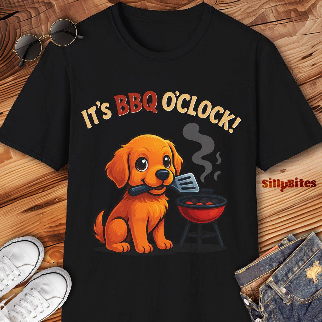 Golden Retriver Dog Lover BBQ T-Shirt - Unisex