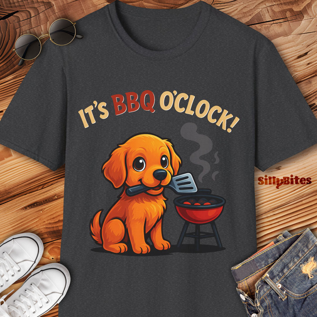 Golden Retriver Dog Lover BBQ T-Shirt - Unisex