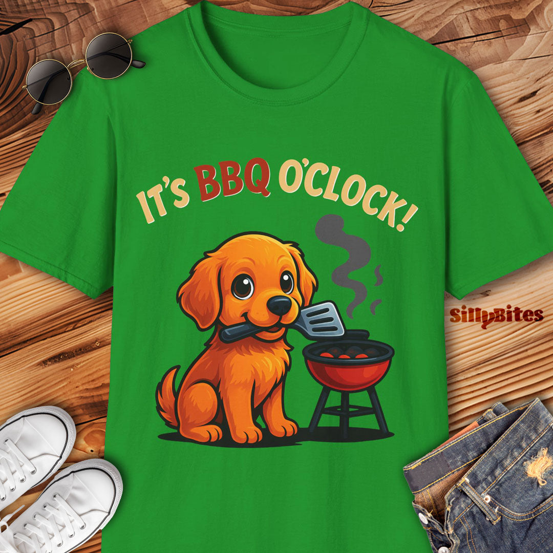 Golden Retriver Dog Lover BBQ T-Shirt - Unisex