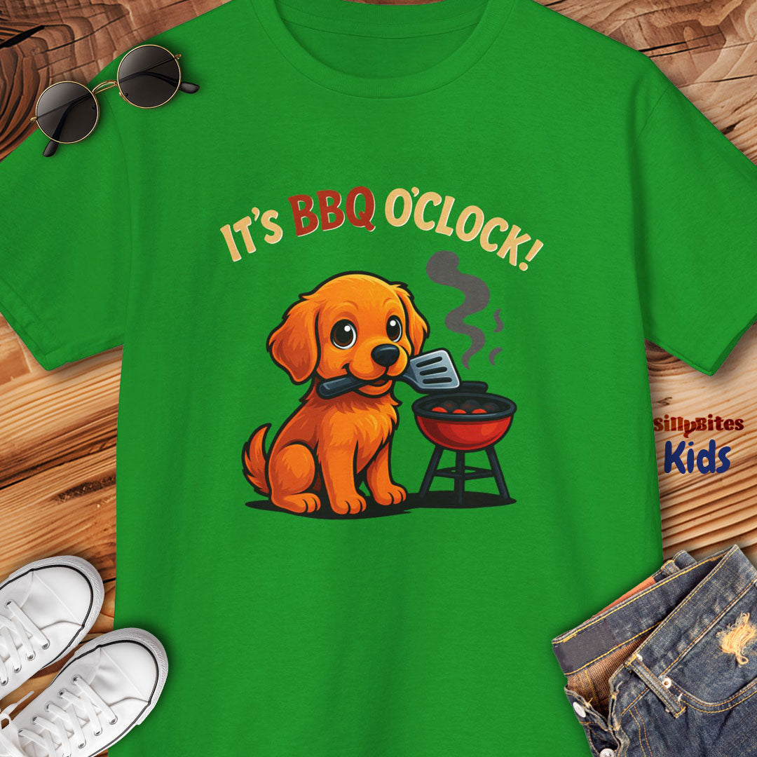 Cute Puppy BBQ Kids T-Shirt