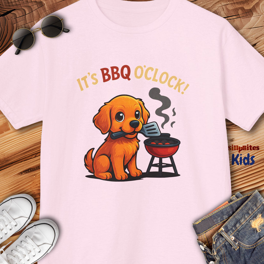 Cute Puppy BBQ Kids T-Shirt