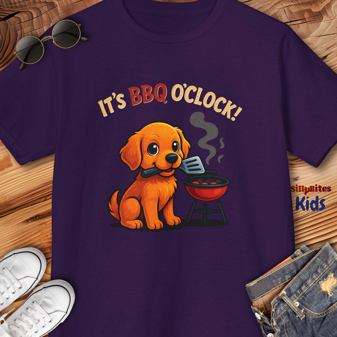 Cute Puppy BBQ Kids T-Shirt