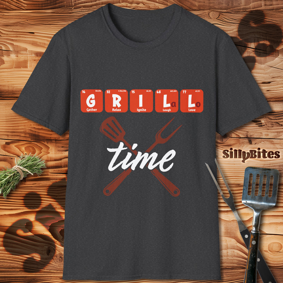Grill Time - BBQ Party Humor T-Shirt - Unisex