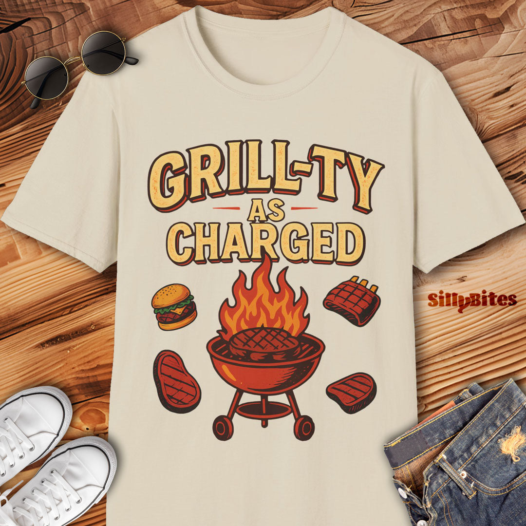 Grill-TY As Charged BBQ T-Shirt - Unisex