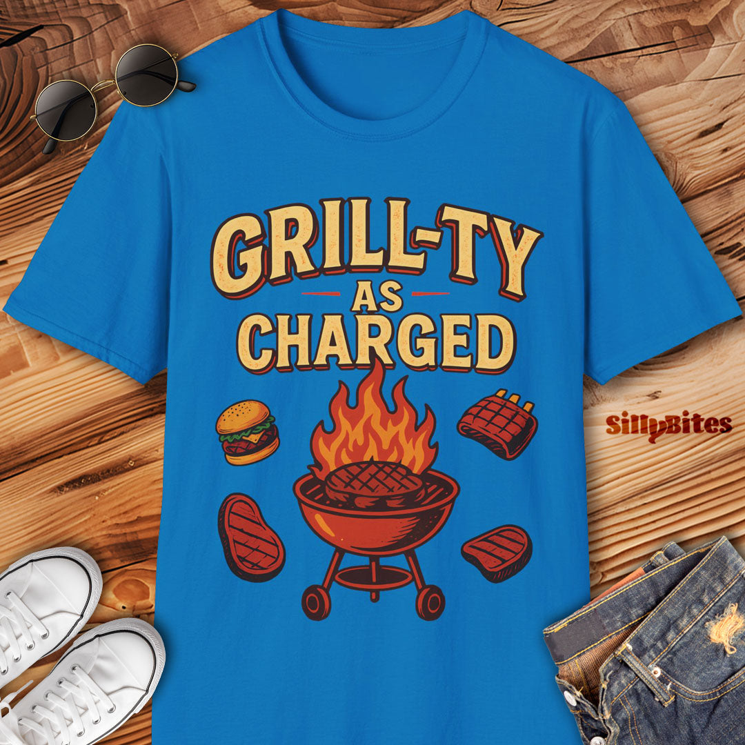 Grill-TY As Charged BBQ T-Shirt - Unisex