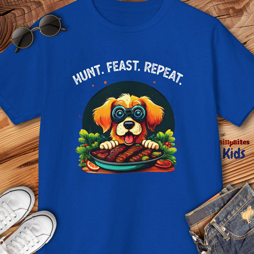 Funny Dog BBQ Kids T-Shirt