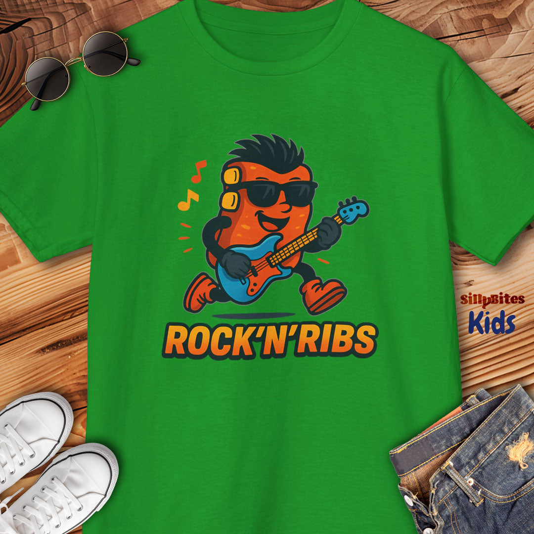 Bbq Ribs Rocker Kids T-Shirt