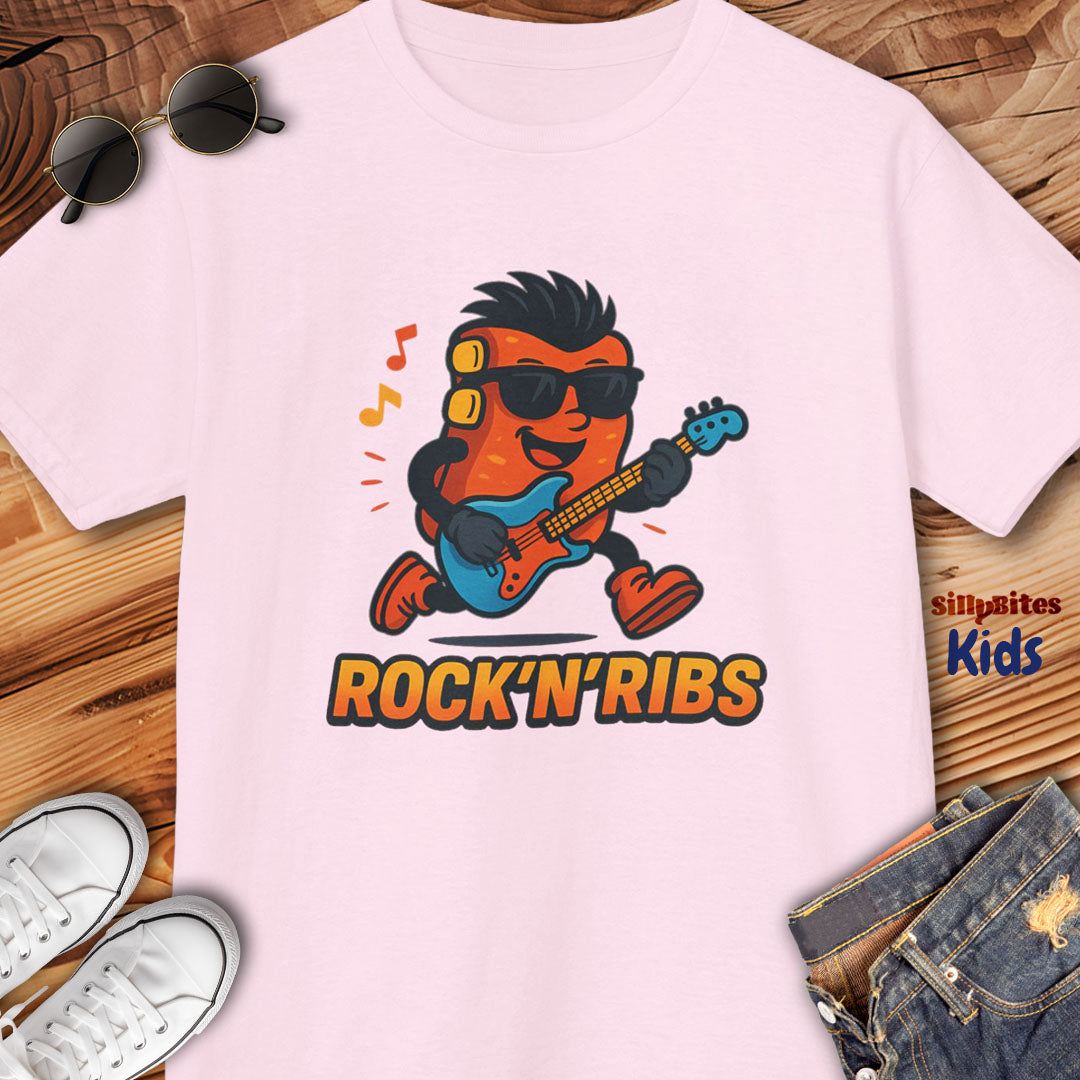 Bbq Ribs Rocker Kids T-Shirt