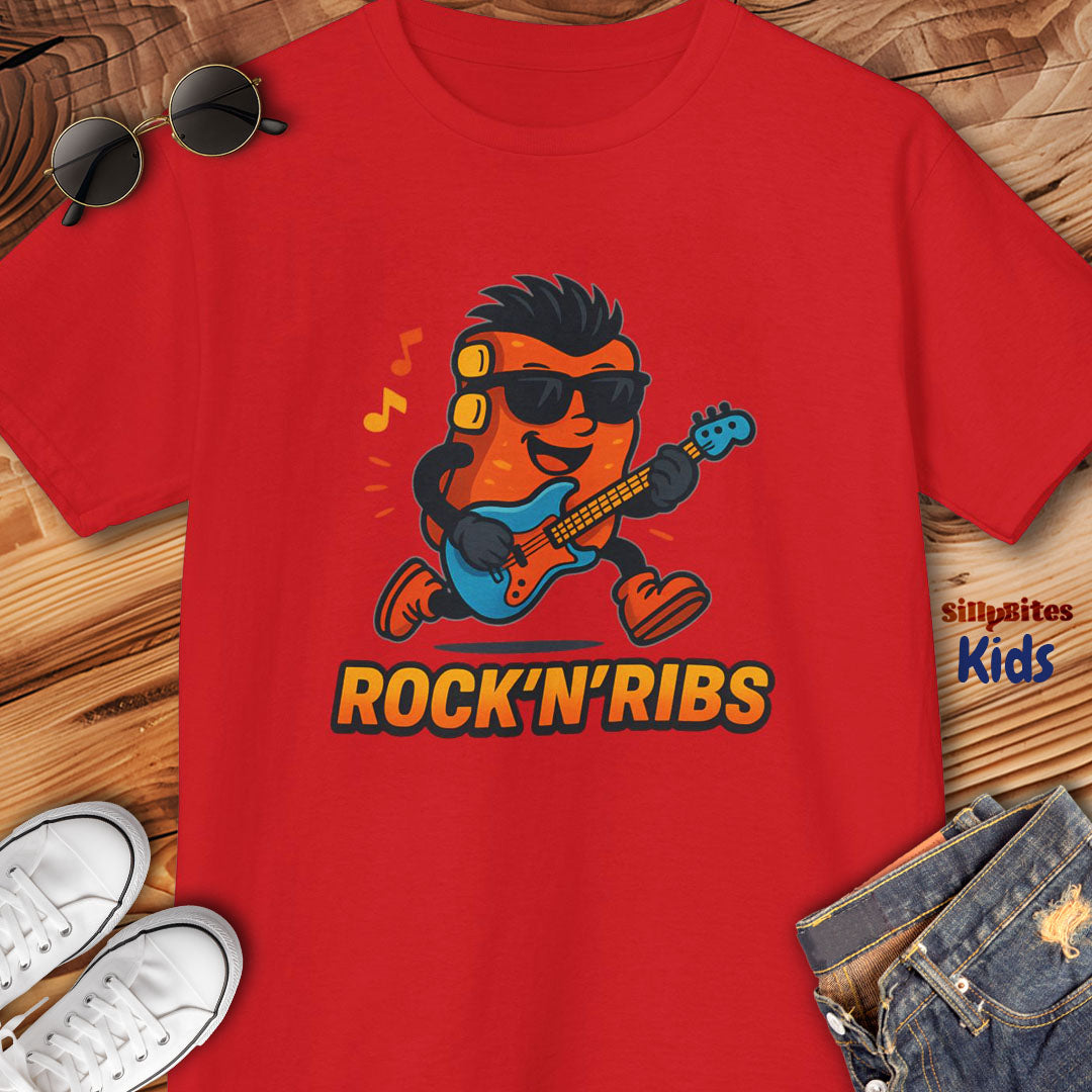 Bbq Ribs Rocker Kids T-Shirt