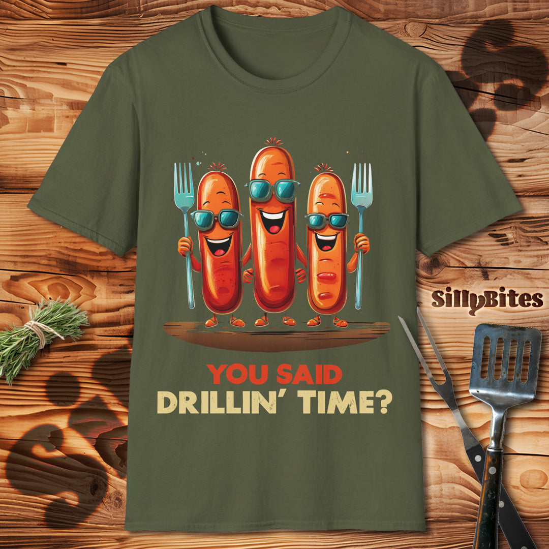 Sarcastic Sausages Grilling BBQ T-Shirt - Unisex