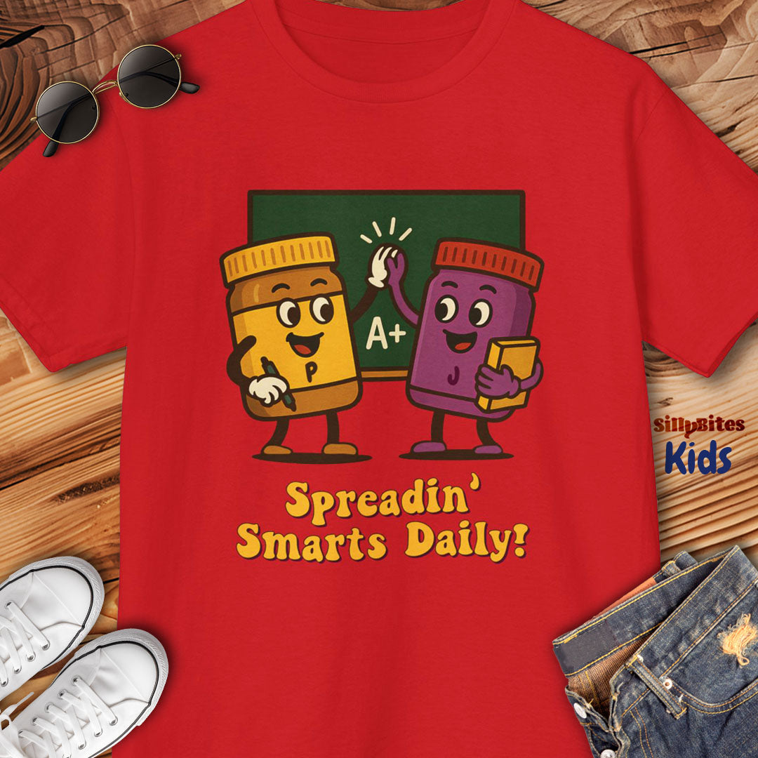Fun Peanut Butter And Jelly Kids T-Shirt