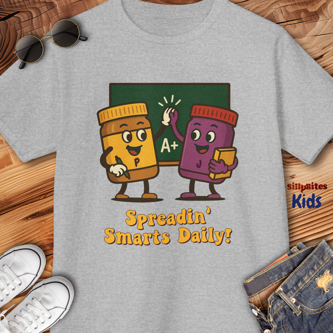 Fun Peanut Butter And Jelly Kids T-Shirt