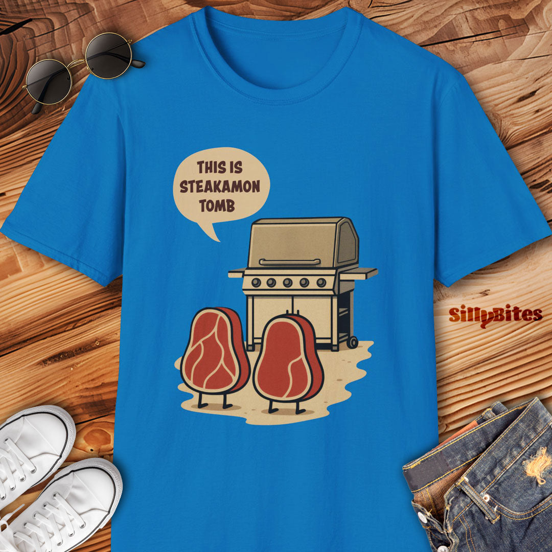 BBQ Steak Humor T-Shirt - Unisex