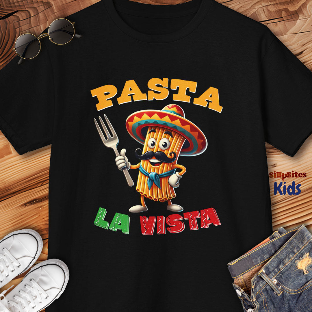 Pasta La Vista Fun Kids T-Shirt