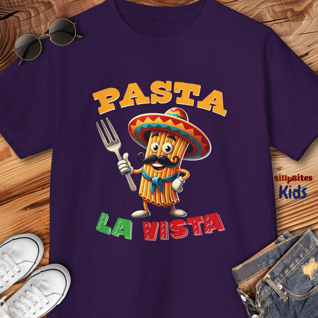 Pasta La Vista Fun Kids T-Shirt