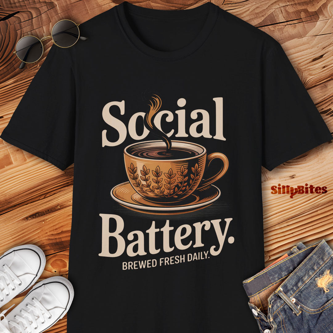 Social Coffee Lover T-Shirt - Unisex