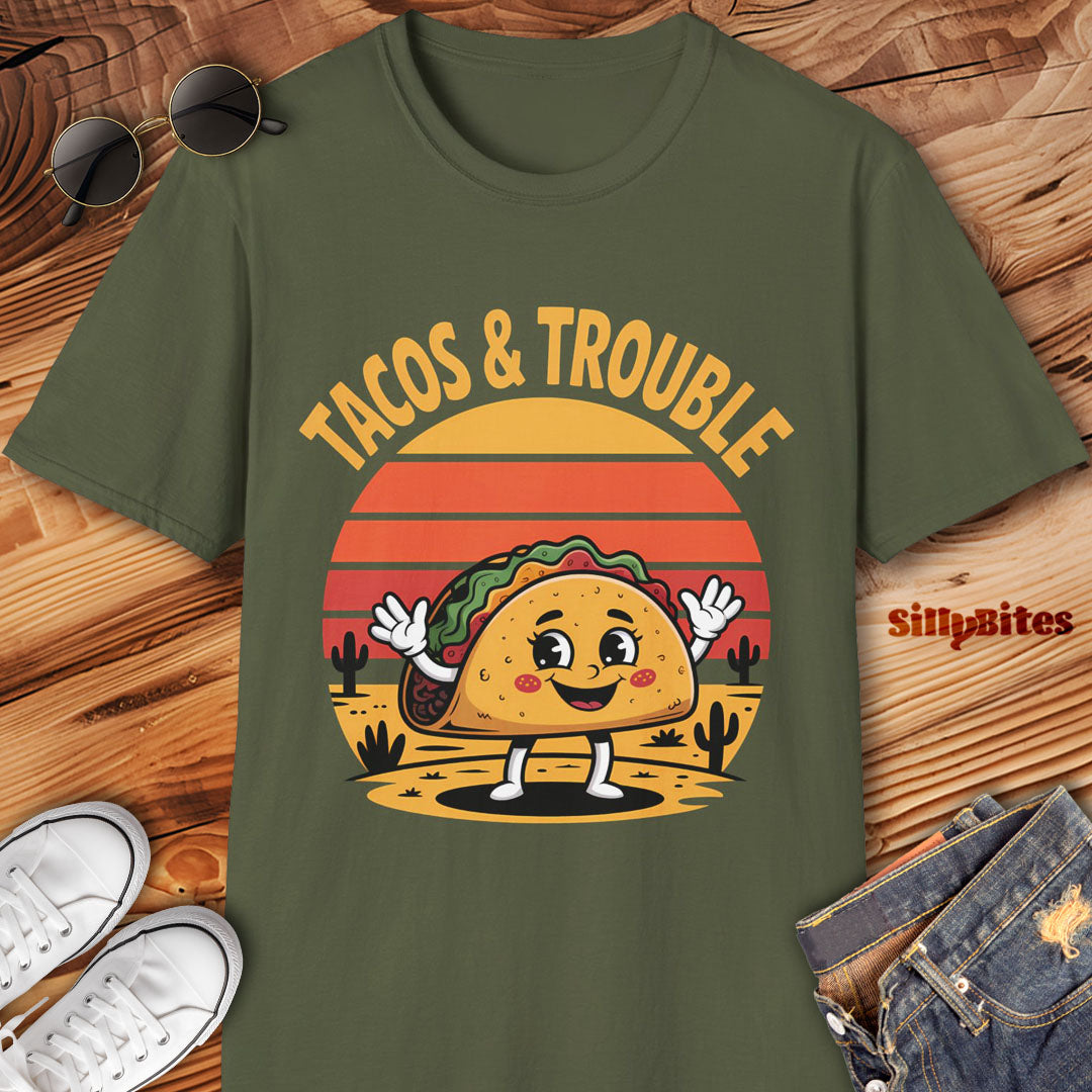 Girl Taco Lover T-Shirt - Unisex