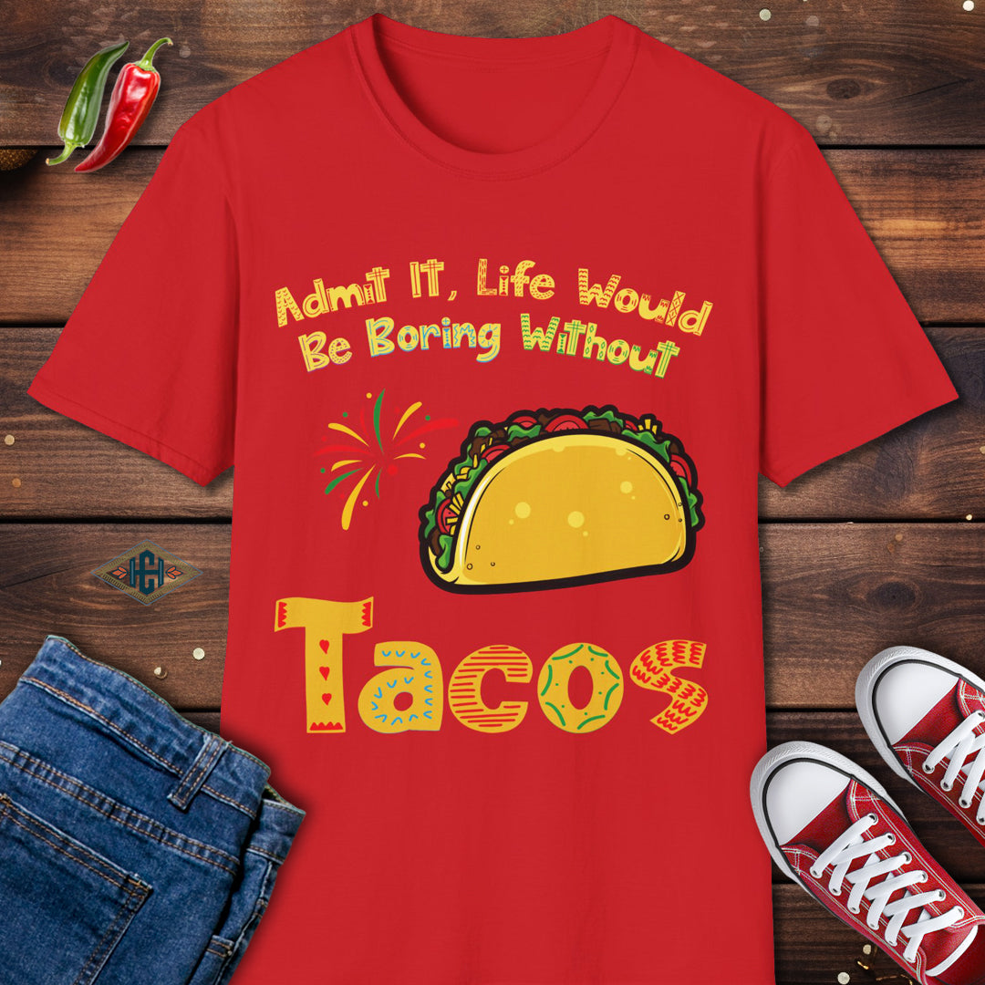 Taco Lover Humor T-Shirt