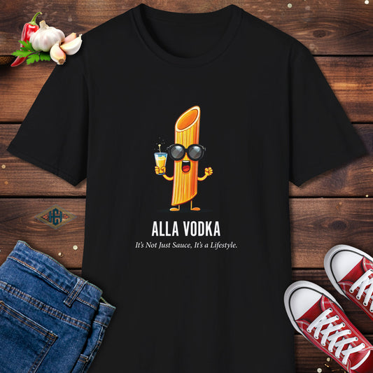 Funny Foodie Penne Alla Vodka T-Shirt