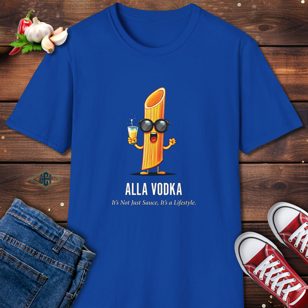 Funny Foodie Penne Alla Vodka T-Shirt