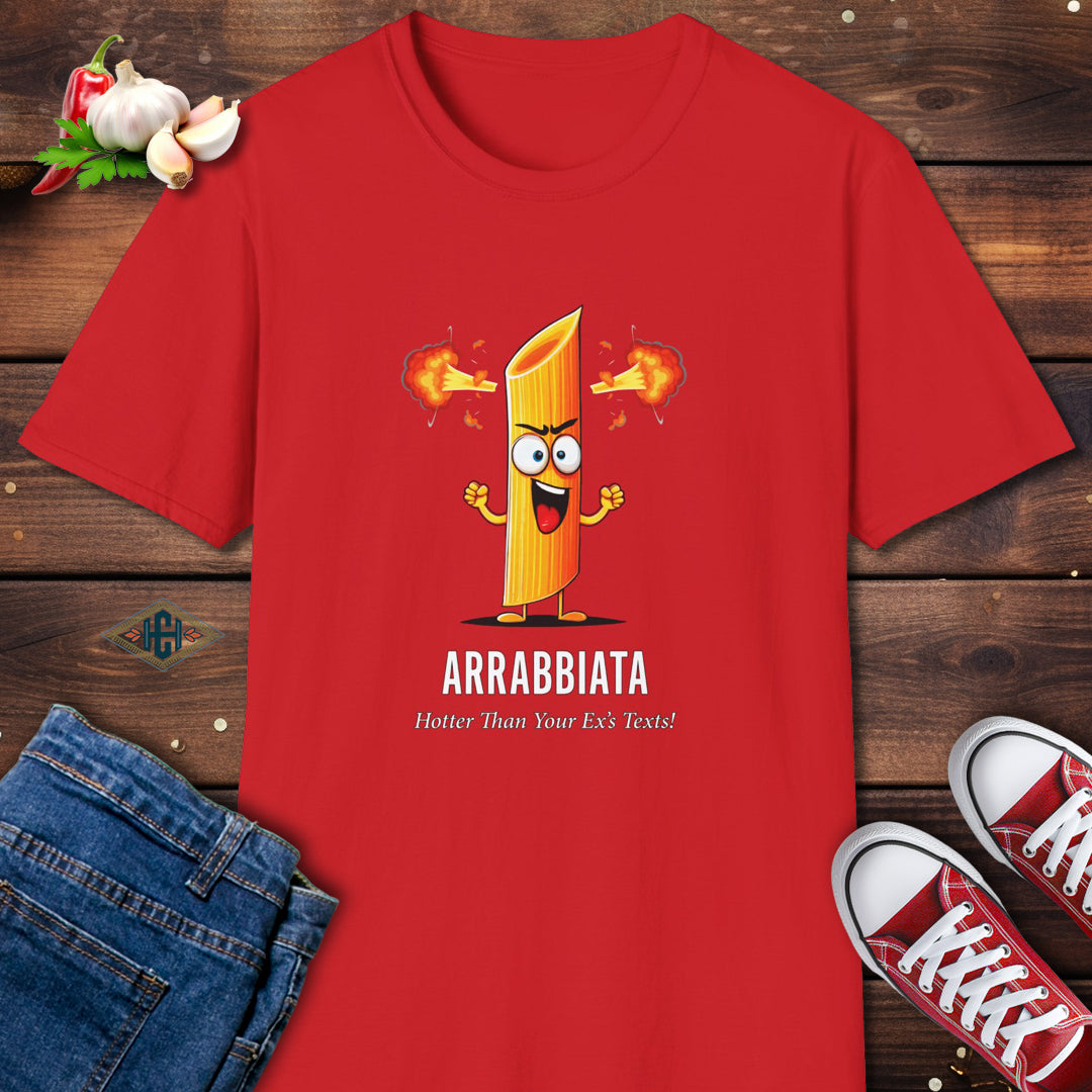 Funny Foodie Penne Arrabbiata T-Shirt