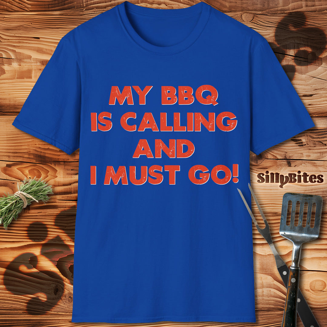 BBQ Is Calling Funny BBQ Lover T-Shirt - Unisex