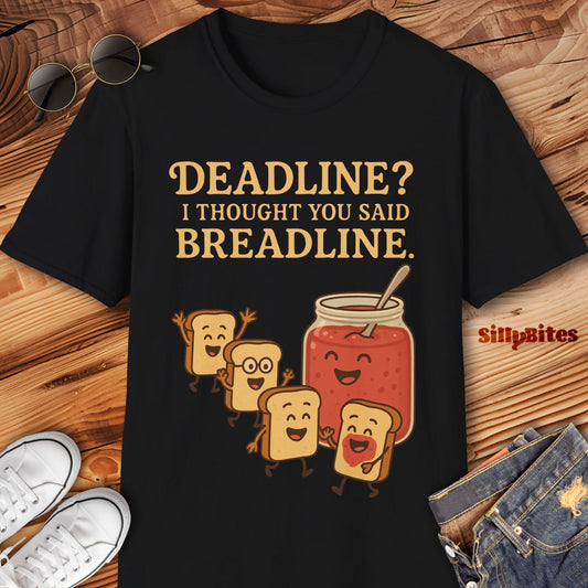 Office Deadline Joke T-Shirt - Unisex