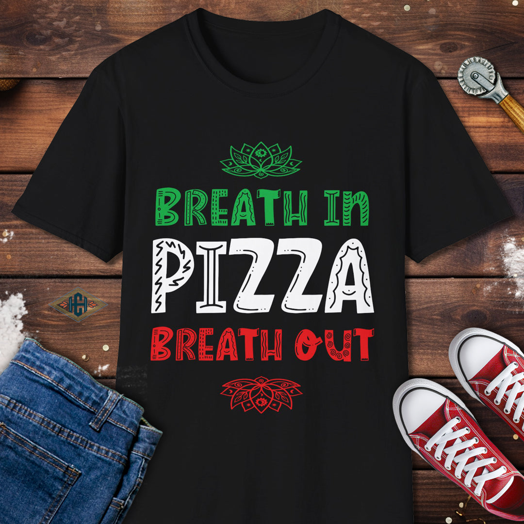 Meditation Pizza Lover T-Shirt