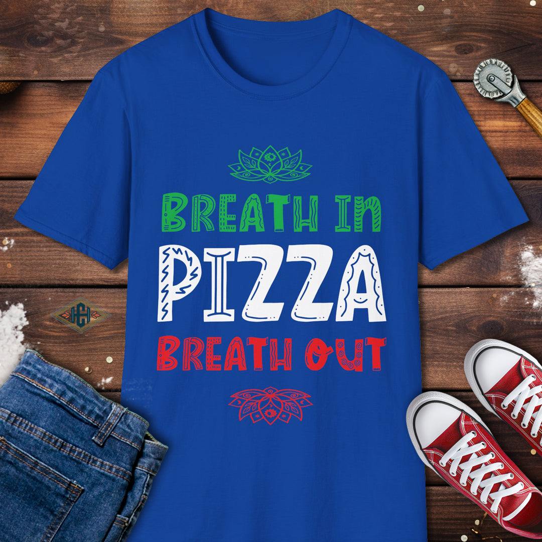 Meditation Pizza Lover T-Shirt