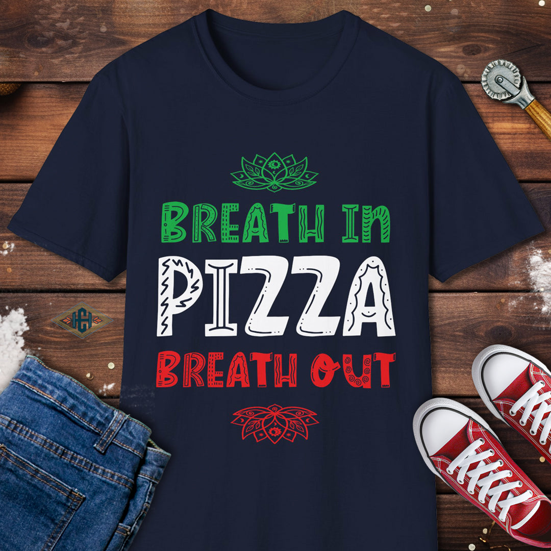 Meditation Pizza Lover T-Shirt