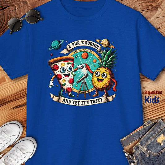 Funny Pineapple Pizza Kids T-Shirt