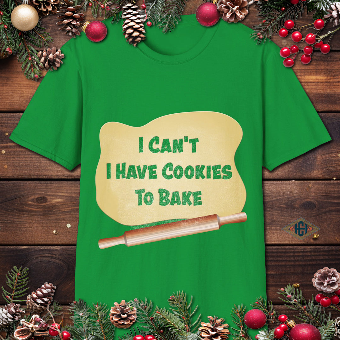 Funny Holiday Cookies Baking T-Shirt