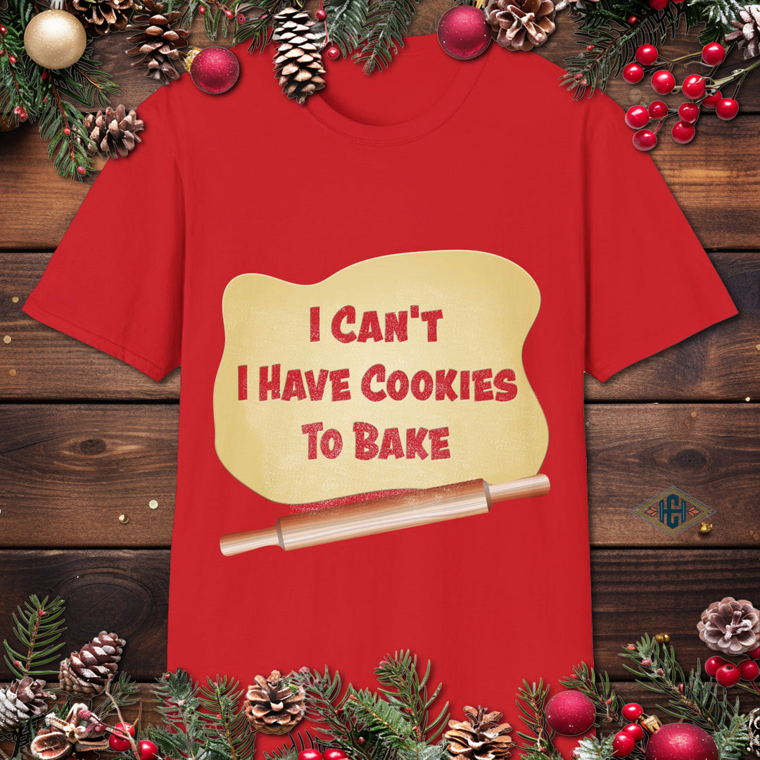 Funny Holiday Cookies Baking T-Shirt