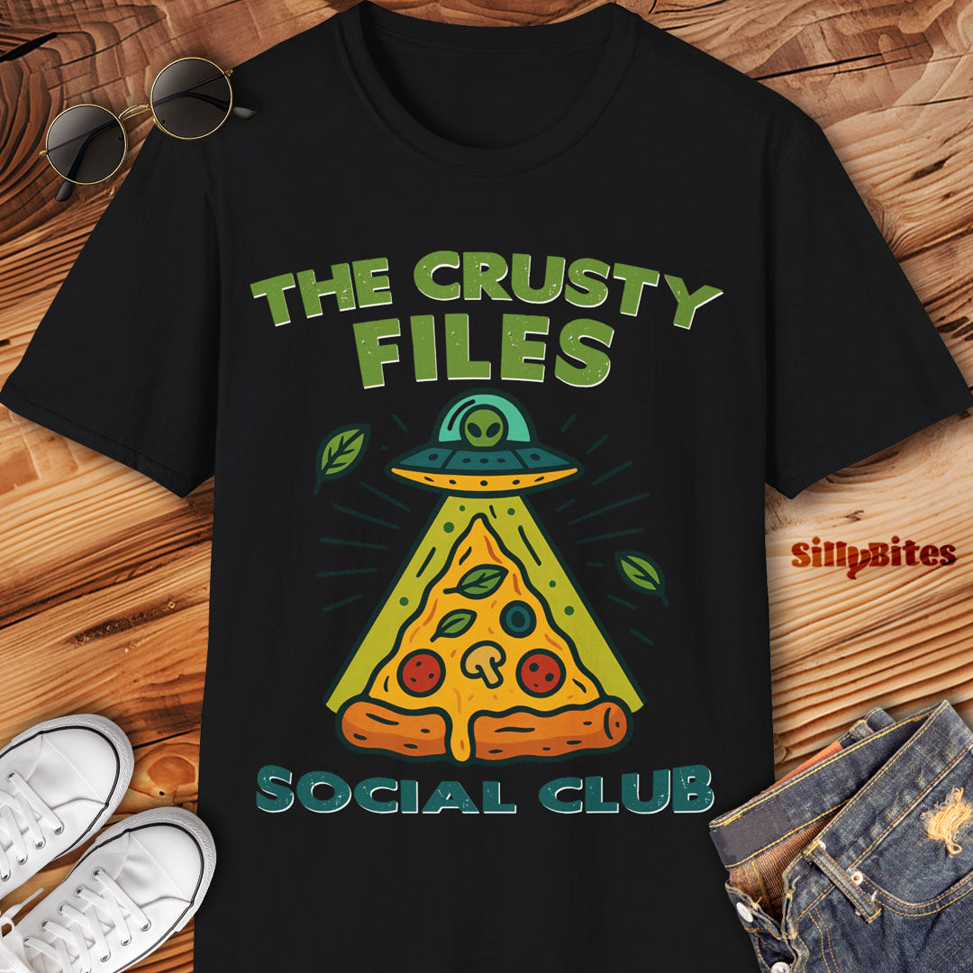 Pizza And UFO Social Club T-Shirt - Unisex