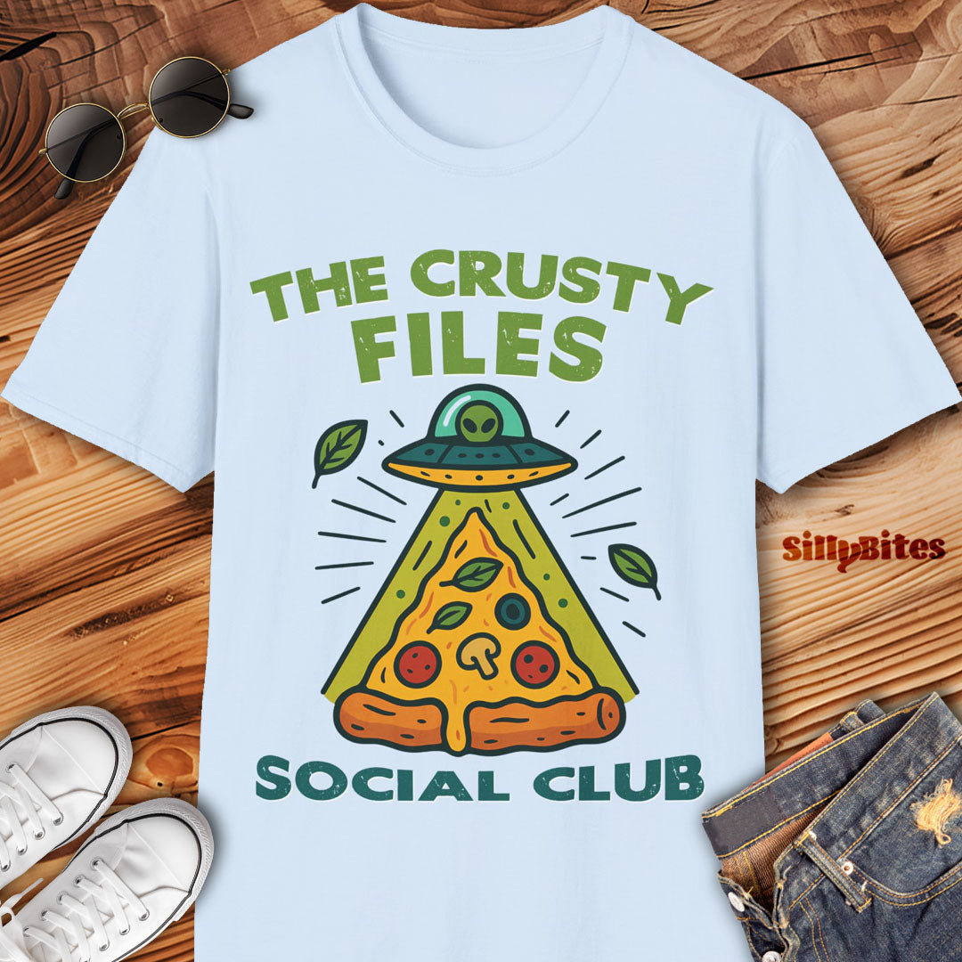Pizza And UFO Social Club T-Shirt - Unisex