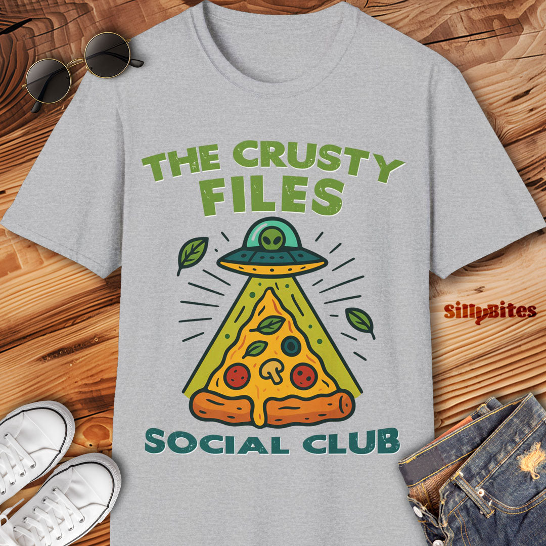 Pizza And UFO Social Club T-Shirt - Unisex