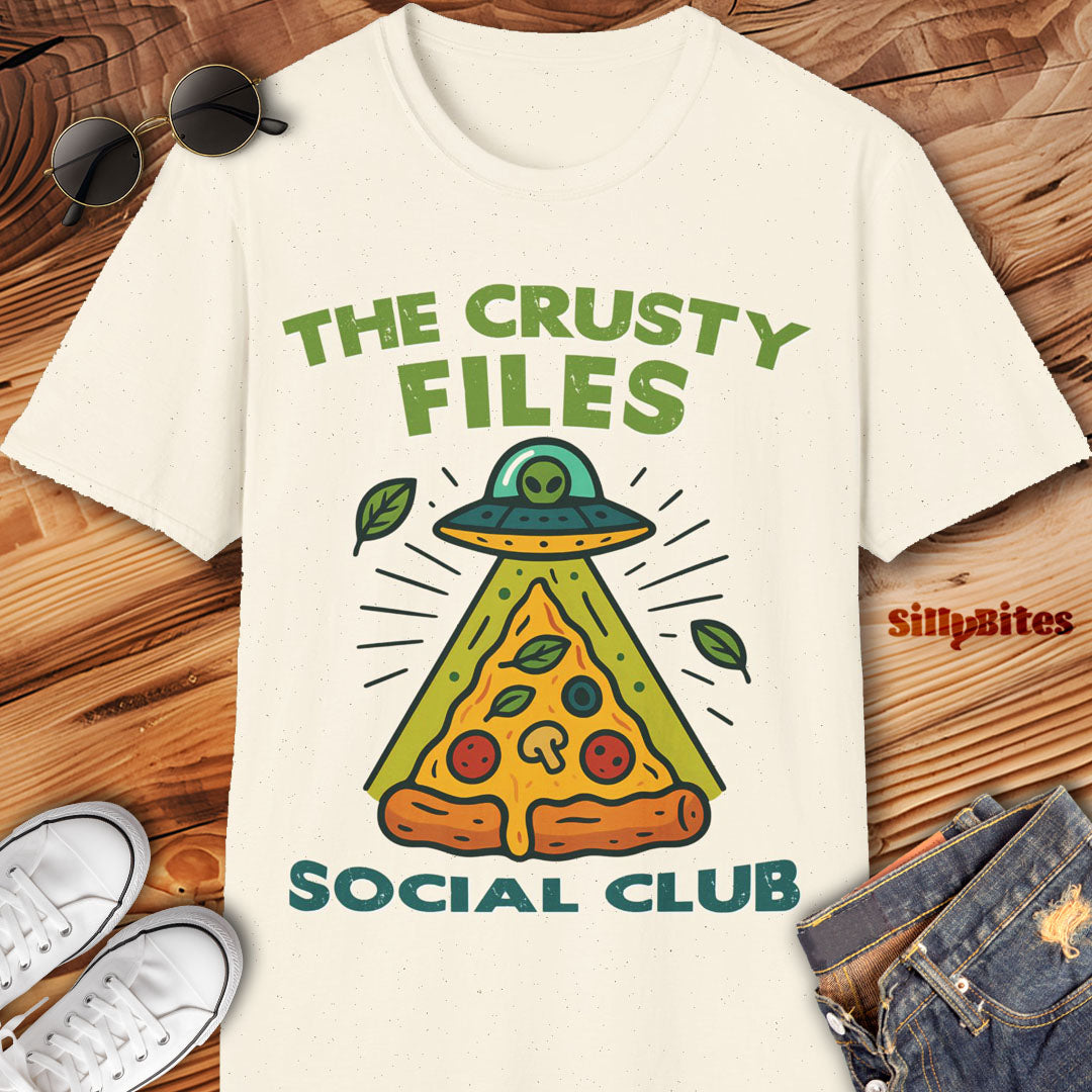 Pizza And UFO Social Club T-Shirt - Unisex