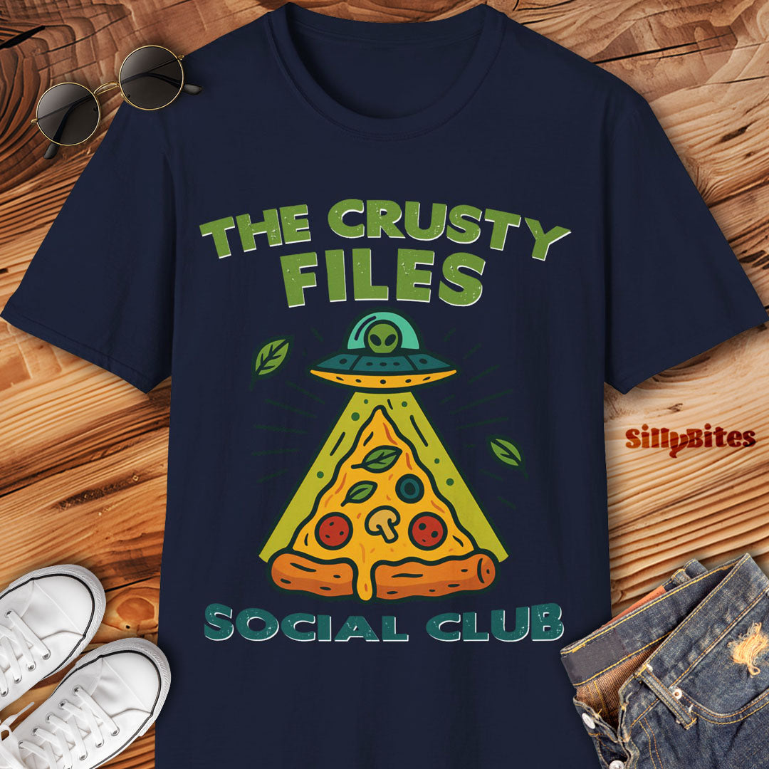 Pizza And UFO Social Club T-Shirt - Unisex