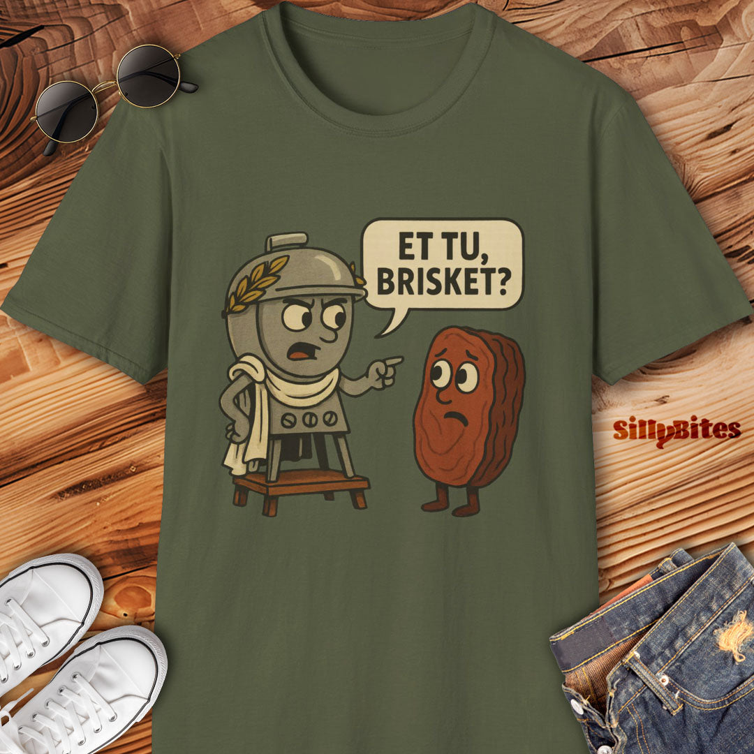 Funny BBQ Brisket T-Shirt - Unisex