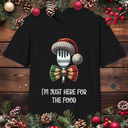 Italian Christmas Funny Fork T-Shirt