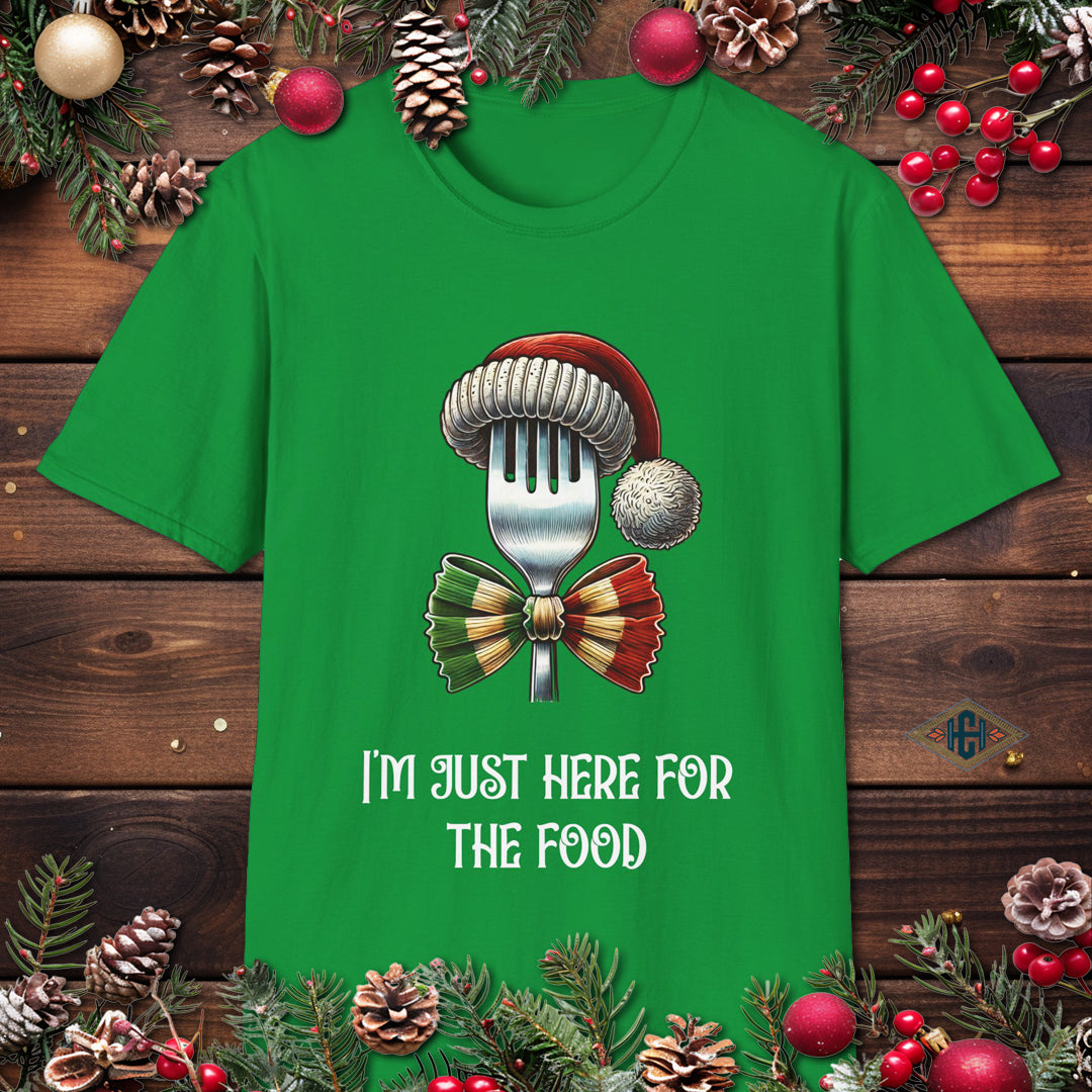 Italian Christmas Funny Fork T-Shirt