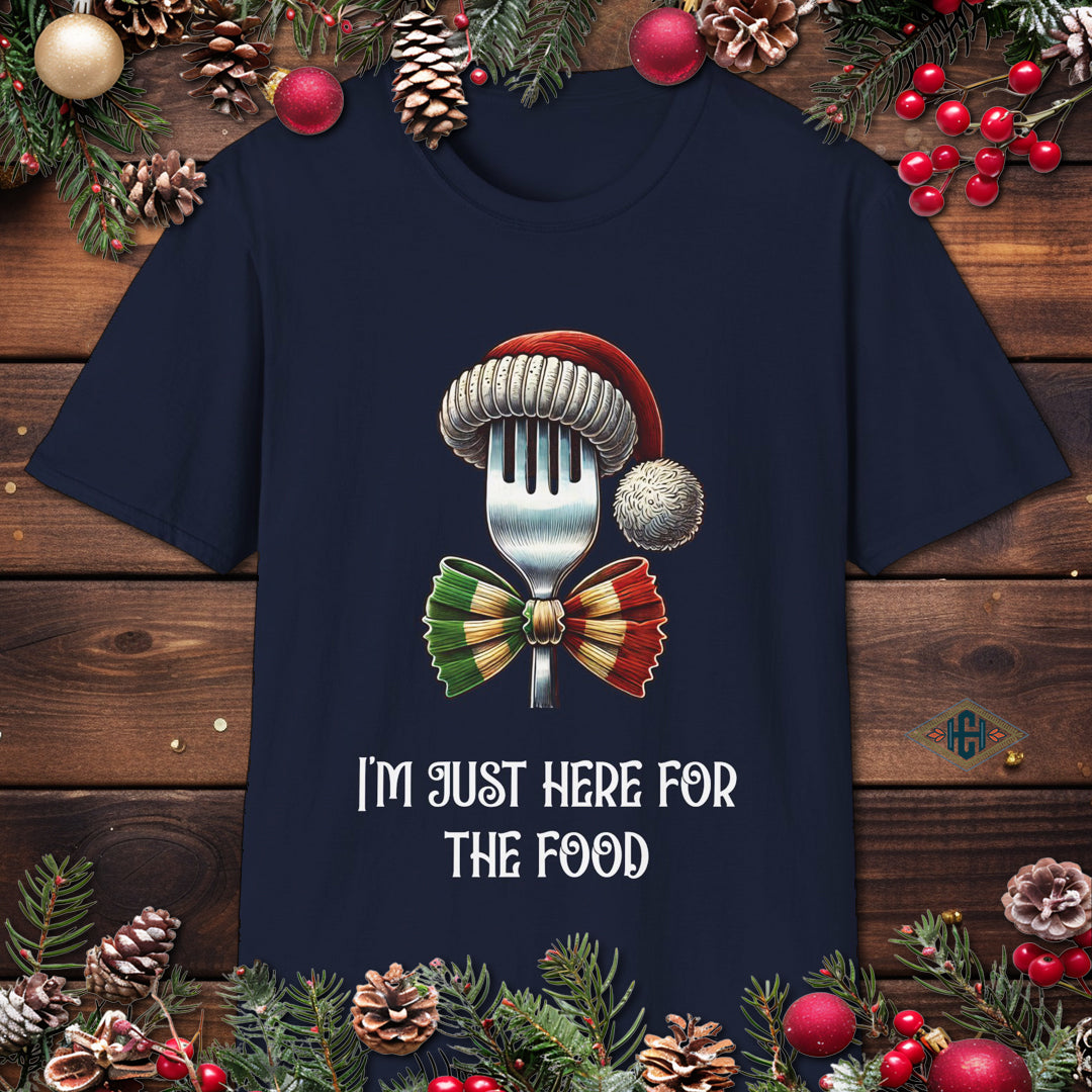 Italian Christmas Funny Fork T-Shirt