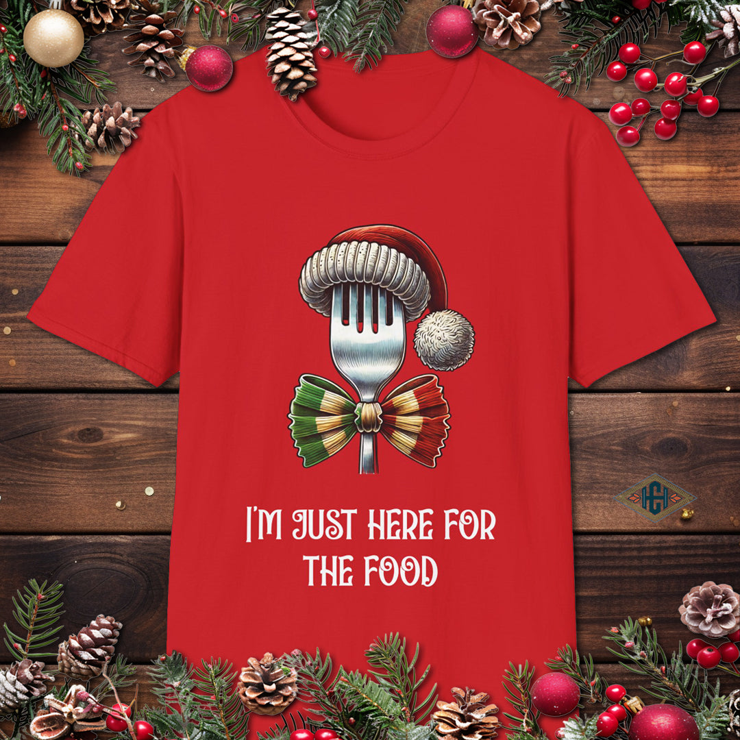 Italian Christmas Funny Fork T-Shirt