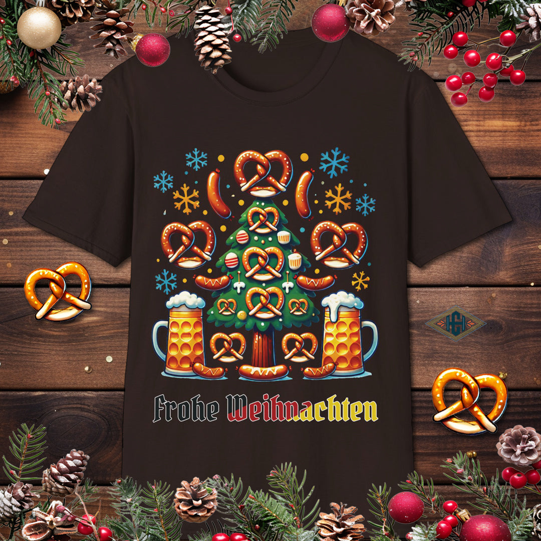 Frohe Weihnachten German Christmas  T-Shirt