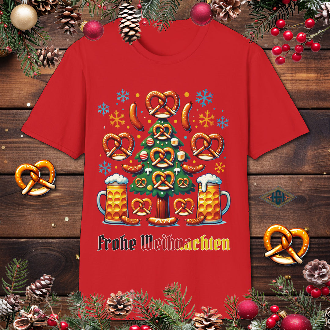 Frohe Weihnachten German Christmas  T-Shirt