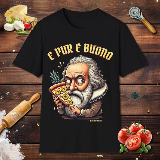 Galileo Galilei Approved Pineapple Pizza T-Shirt