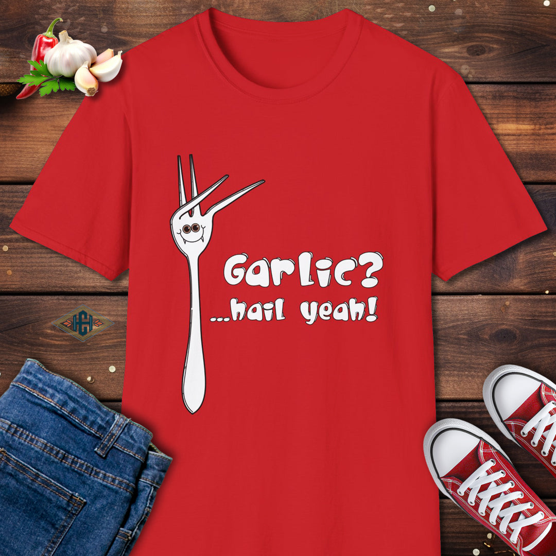 Funny Vampire Garlic Lover T-Shirt