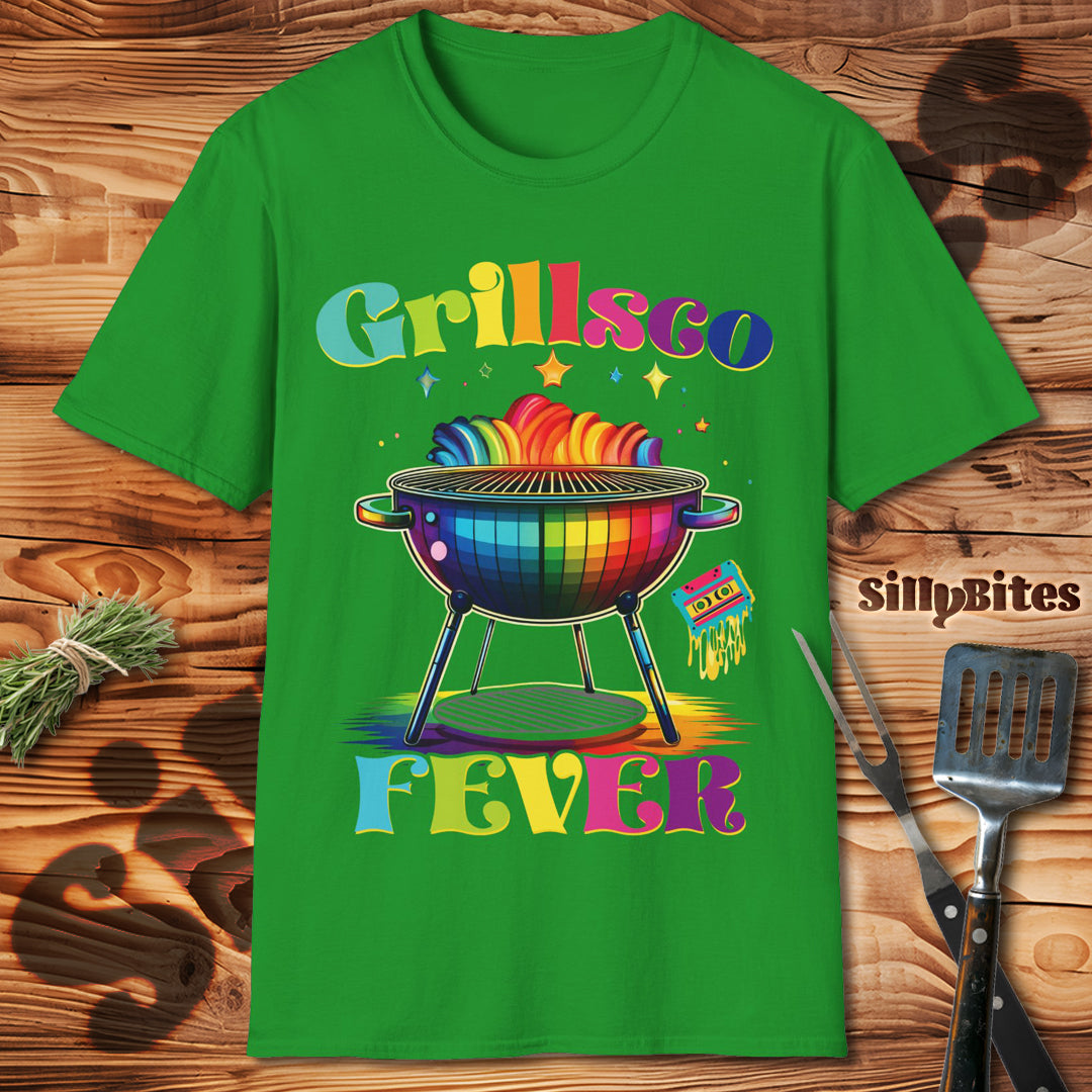 Disco BBQ Lover 80s T-Shirt - Unisex